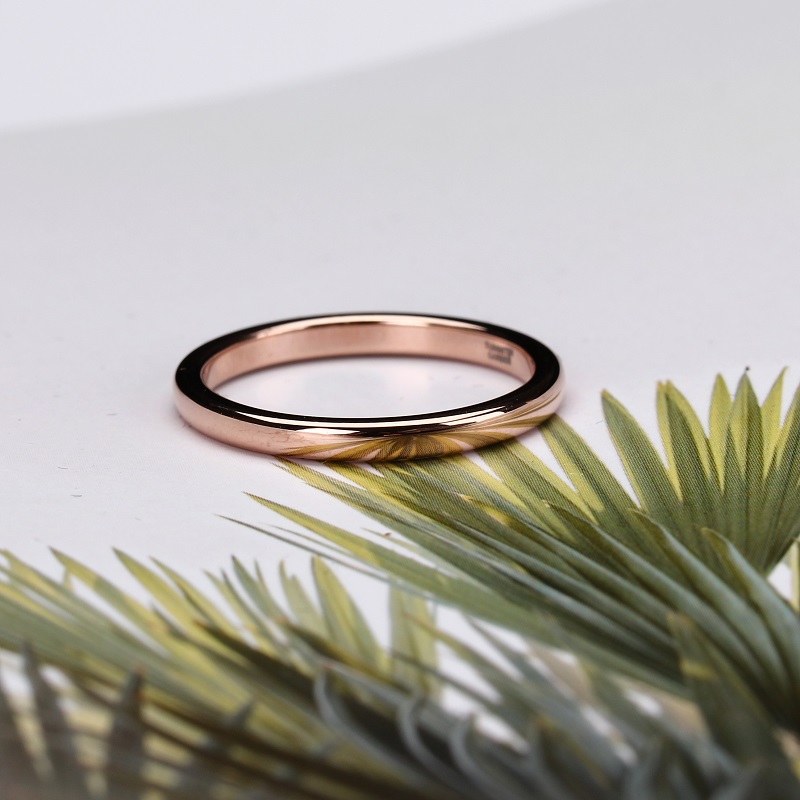 rose gold rings