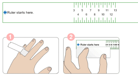 Ring Size Chart (3 Ways to Measure the 